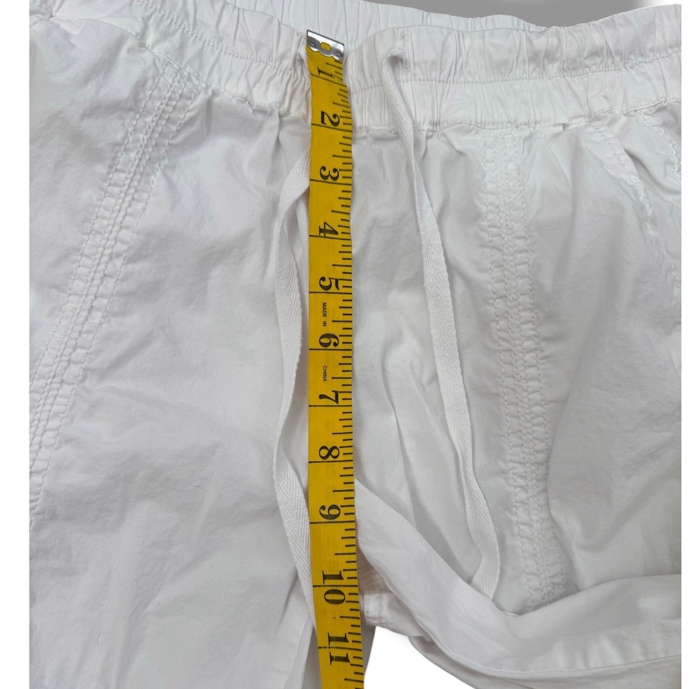Marrakech Jogger Pants Womens Small White Cotton Blend Drawstring Casual Summer - Picture 7 of 7